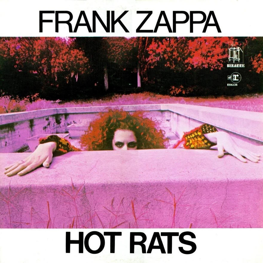 Hot Rats by Frank Zappa album cover
