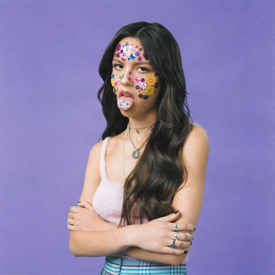 Sour by Olivia Rodrigo album cover